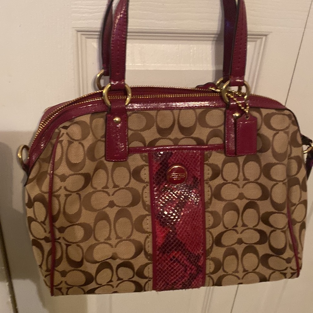 Authentic Coach Purse - Picture 4 of 5